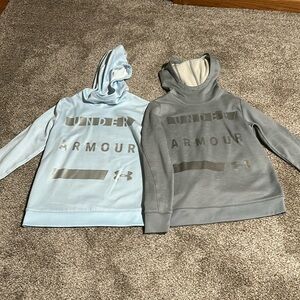 Set of 2 Women’s Under Armour hoodies.  Size Small.
